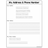 Sample - My Address & Phone Number